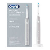 BRAUN Oral-B PULSONIC Slim Clean 2000 GREY - soniczna szczoteczka elektryczna Oral-B