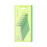 SPOKAR XML 0,8mm zielone 6szt. - szczoteczki międzyzębowe w rozmiarze 0,80mm