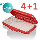 SILIKON ortodontyczny kalibrowany bezzapachowy - ZESTAW promocyjny HappySET 4+1 silikon gratis