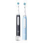 BRAUN Oral-B iO 3  Duo Pack BLACK&BLUE - zestaw szczoteczek magnetycznych do zębów Oral-B w kolorze czarnym i niebieskim (E1772) - 3