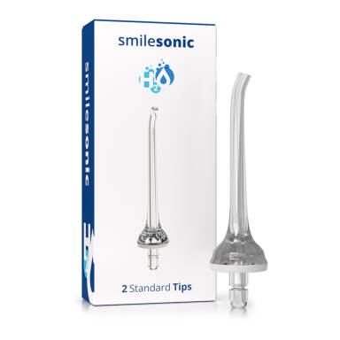 SMILESONIC Standard Tips 2szt. - dysze klasyczne do irygatorów Smilesonic H2O