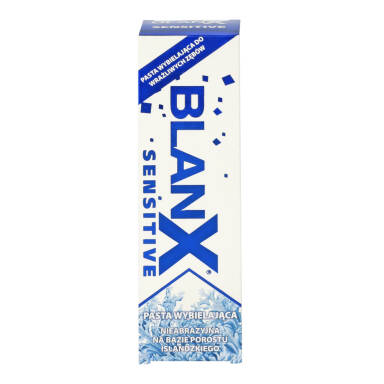 BLANX Market SENSITIVE 75ml - wybielająca pasta do zębów wrażliwych z hydroksyapatytem