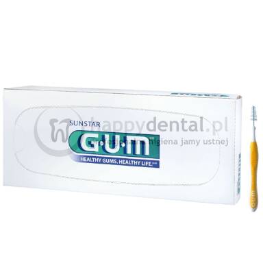 GUM Butler Trav-Ler (1514P) 36szt. - szczoteczek międzyzębowych 1.3mm (żółta)