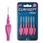 CURASEPT PROXI Treatment T10 fuksja 1,0mm 6szt. - szczoteczki międzyzębowe ISO 2