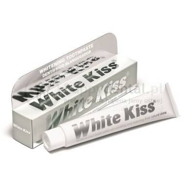 WHITE KISS Toothpaste 50ml - pasta wybielająca odświeżająca oddech