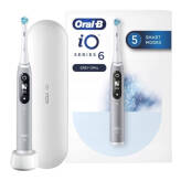 BRAUN Oral-B iO 6 GREY - szczoteczka magnetyczna do zębów Oral-B w kolorze szarym