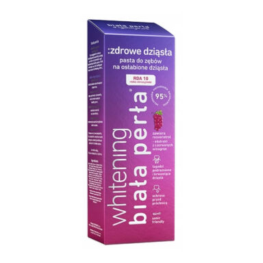BIAŁA PERŁA Zdrowe Dziąsła 75ml - pasta do zębów na osłabione dziąsła