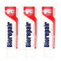 BIOREPAIR Wrażliwe Zęby HAPPY SET 3x75ml - zestaw 3 past przeciw nadrważliwości zębowej