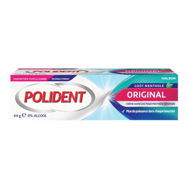 POLIDENT Original Mint 44g - super mocny krem do protez zębowych miętowym aromacie