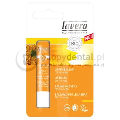 LAVERA SUN SPF10 Lip Balm 4,5g - balsam do ust z filtrem SPF10