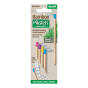 PIKSTERS BAMBOO Right Angle VARIETY PACK 4szt. - ekologiczne szczoteczki międzyzębowe 