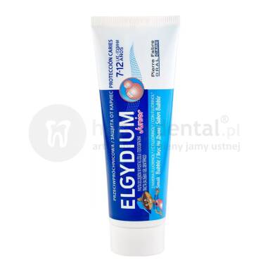 ELGYDIUM Junior pasta do zębów dla dzieci o smaku gumy do żucia 50ml