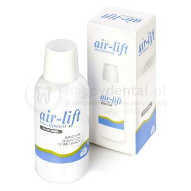 AIR-LIFT Mouthwash 250ml - płyn do płukania jamy ustnej zwalczający nieświeży oddech (halitozę)