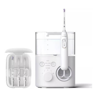 PHILIPS Sonicare HX3911/40 Power Flosser 7000  - stacjonarny irygator do zębów z 4 trybami pracy