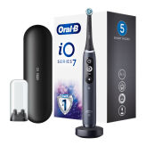 BRAUN Oral-B iO 7 BLACK - szczoteczka magnetyczna do zębów Oral-B w kolorze czarnym