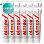 ELMEX Menthol-Free 12x75ml - pasty bez mentolu spełniające wymogi homeopatii (biała) HappySET