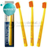 CURAPROX CS 5460 BLISTER HappySET Ultra Soft - zestaw 3 wyjątkowych szcz. do zębów