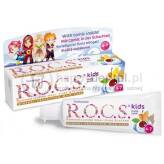 ROCS KIDS Fruity-CONE 35ml - pasta do zębów bez fluoru dla dzieci od 3 do 7 lat