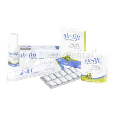 AIR-LIFT zestaw startowy produktów zwalczający nieświeży oddech (halitozę)