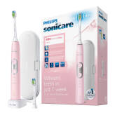 Philips SONICARE 6100 Protective Clean HX6876/29 PINK - szczoteczka soniczna z 2 końcówkami