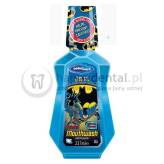 Dr. Fresh BATMAN 237ml- płyn z fluorem dla dzieci powyżej 6-go roku życia o smaku gumy balonowej