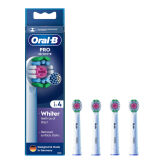 BRAUN Oral-B 3D White EB18pRX-4 4szt. - końcówki wybielające do szczoteczki elektrycznej Oral-B