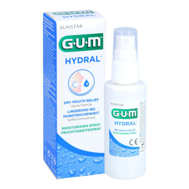GUM HYDRAL 50ml - nawilżający żel w sprayu na suchość jamy ustnej