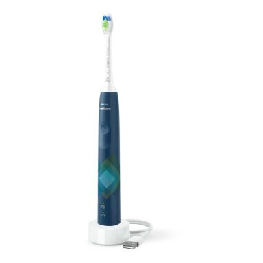Philips SONICARE 4100 HX3689/42 BLUE - szczoteczka soniczna z końcówką Optimal White (E4807)