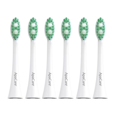 APACARE Sonic 3D Sensitive HAPPY SET 3 x 2szt. - zestaw 6 końcówek do szczoteczki sonicznej ApaCare Sonic