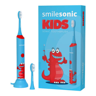 SMILESONIC KIDS Dino 1szt. - szczoteczka soniczna dla dzieci 