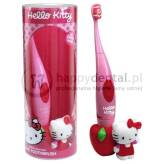 Dr.Fresh HELLO KITTY Sonic Toothbrush - wibrująca szczoteczka w tubie dla dzieci od 3-go roku życia