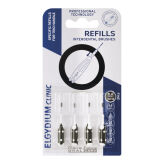 ELGYDIUM Clinic TRIO Refills 0,6mm czarne 4szt. - wkłady szczoteczek międzyzębowych do uchwytów Elgydium Clinic TRIO