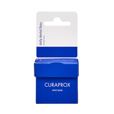 CURAPROX DF 850 Daily Dental Floss 50m - miętowa woskowana nitka do zębów