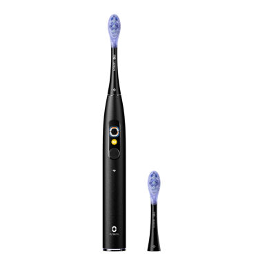 OCLEAN X ULTRA 20 Black - szczoteczka soniczna z dotykowym wyświetlaczem i 2 końcówkami