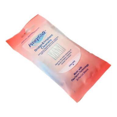 THORNTON (ProxySoft) Bridge&Implant 30szt. - nić dentystyczna z grubą gąbką czyszczącą