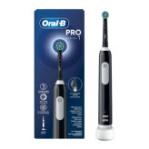 BRAUN Oral-B Pro SERIES 1 BLACK - szczoteczka elektryczna Oral-B w kolorze czarnym (E8505)