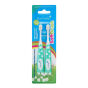 BRUSH-BABY Soft Brush 2szt. - ultra miękkie szczoteczki do zębów dla dzieci do 3 roku życia