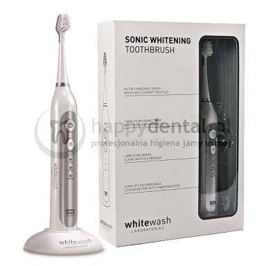 WHITEWASH   sonic toothbrush SW-1000 1szt. - wybielająca szczoteczka soniczna do zębów (3 końcówki w zestawie)