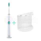 SONICARE Philips EasyClean HX6511/50 szczoteczka soniczna + uchwyt na końcówki OVIDEN Ovi-One