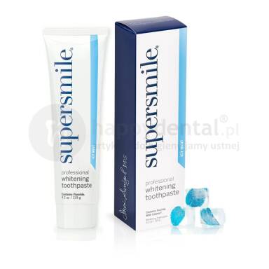 SUPERSMILE 119g wybielające pasty do zębów w różnych smakach - WYBIERZ ULUBIONY SMAK