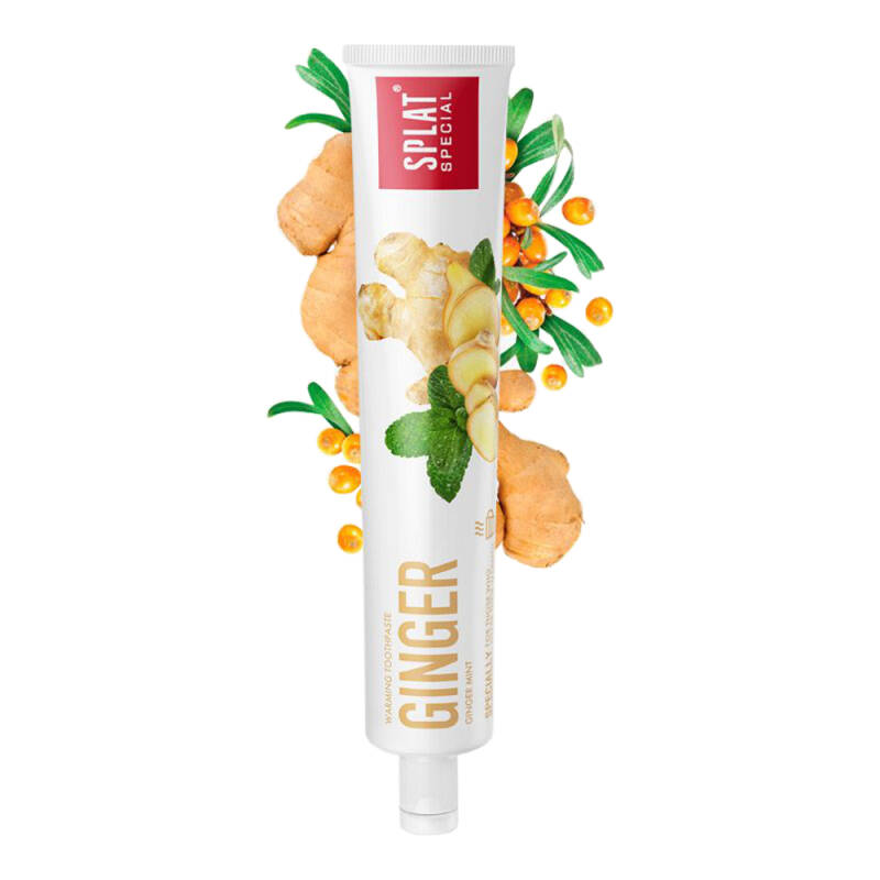 SPLAT Special GINGER 75ml - wybielająca pasta rozgrzewająca chroniąca ...