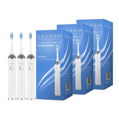 SEYSSO Oxygen O-SONIC zestaw trzech szczoteczek sonicznych