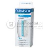 CURAPROX DF 841 3in1 100x70cm - nić dentystyczna z cienką gąbką czyszczącą