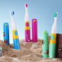 BRUSH-BABY Go-KIDZ - szczoteczka soniczna dla dzieci z kolorowymi naklejkami - 2