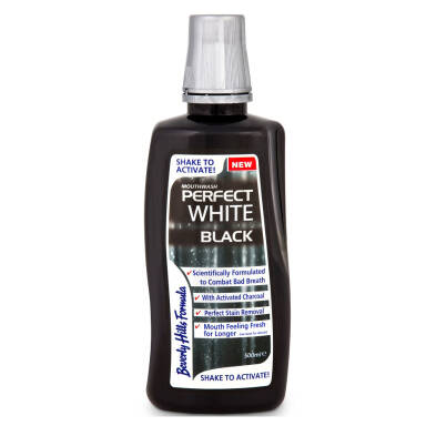 BEVERLY HILLS Perfect White BLACK 500ml - najbardziej innowacyjny płyn wybielający