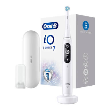 BRAUN Oral-B iO 7 WHITE - szczoteczka elektryczna do zębów Oral-B w kolorze białym