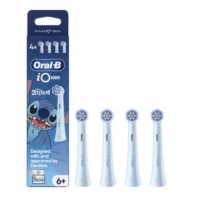 BRAUN Oral-B iO STITCH 4szt. - końcówki do szczoteczki magnetycznej Oral-B iO dla dla dzieci