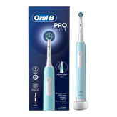 BRAUN Oral-B Pro SERIES 1 CARIBBEAN BLUE - szczoteczka elektryczna Oral-B w kolorze niebieskim (E6464)