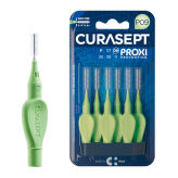 CURASEPT PROXI Prevention P09 jasno zielone 0,9mm 6szt. - szczoteczki międzyzębowe ISO 2