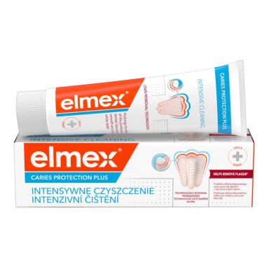 ELMEX Intensywne Oczyszczanie 50ml - specjalistyczna pasta zapewniająca gładkość i naturalną biel zębów